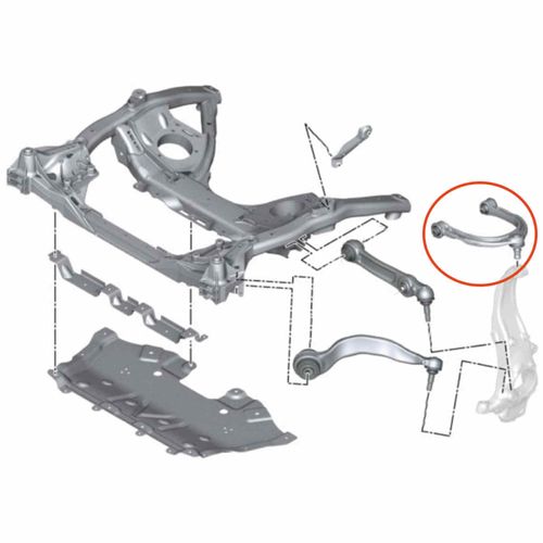 Bandeja Superior APlus BMW 535 2016-2020 Série G30