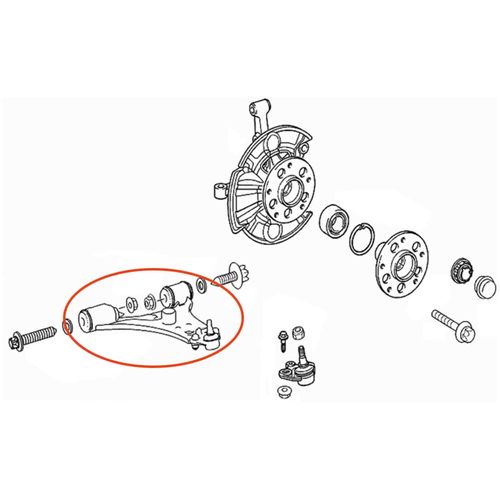 Bandeja Dianteira APlus Mercedes-Benz B-170 2005-2011 (Lado esquerdo)