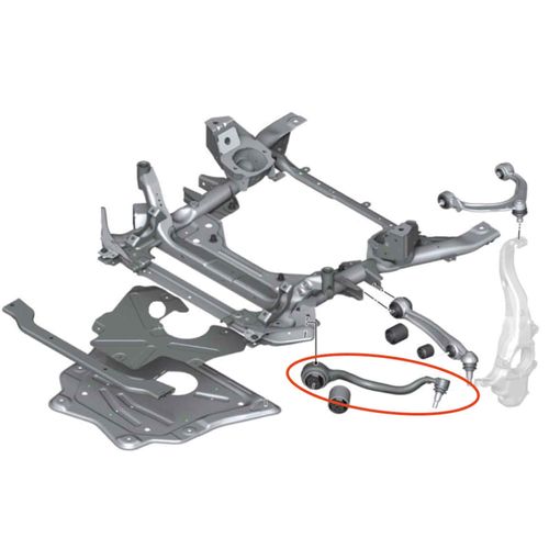 Braço Curvo APlus BMW X5 2013-2019 F15 LD