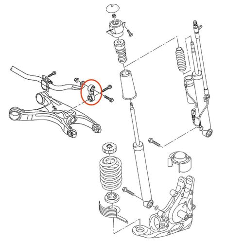 Bieleta Traseira APlus Audi Q5 2009-2017 Chassi 8R