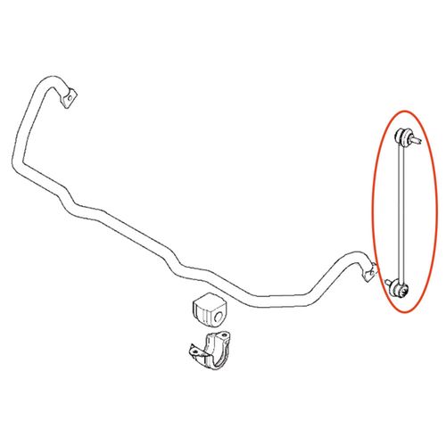 Bieleta Dianteira APlus BMW 520 4x4 2003-2010 (Lado esquerdo) Série E60, E61