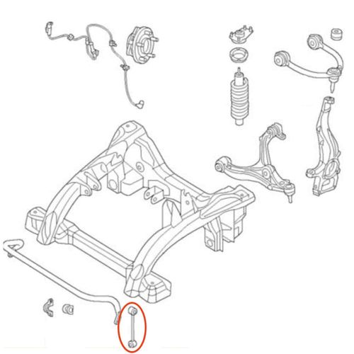 Bieleta Dianteira APlus Chrysler Cirrus 1994-2000
