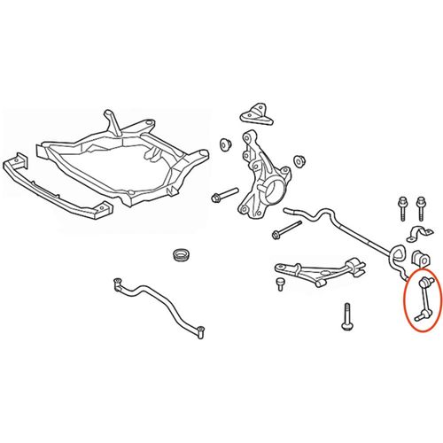 Bieleta Dianteira APlus Ford Edge 2008-2014