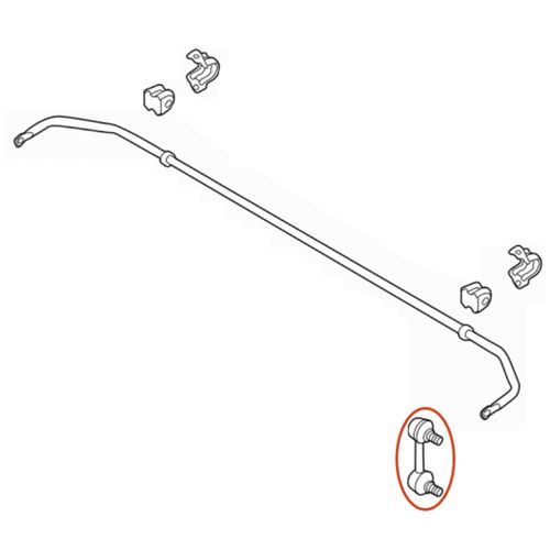 Bieleta Traseira APlus Hyundai IX35 2010-2016 (4x4) Chassi LM