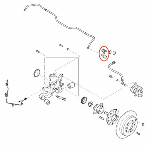 Bieleta Traseira APlus Hyundai Azera 2006-2011