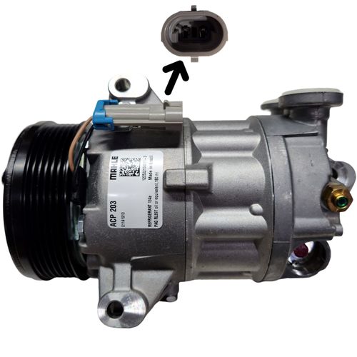 Compressor Ar condicionado Mahle Chevrolet S10 2.4 8v Flex 2007-2009