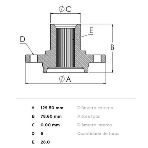 Cubo Roda Dianteiro FREMAX Peugeot 407 2004-2011