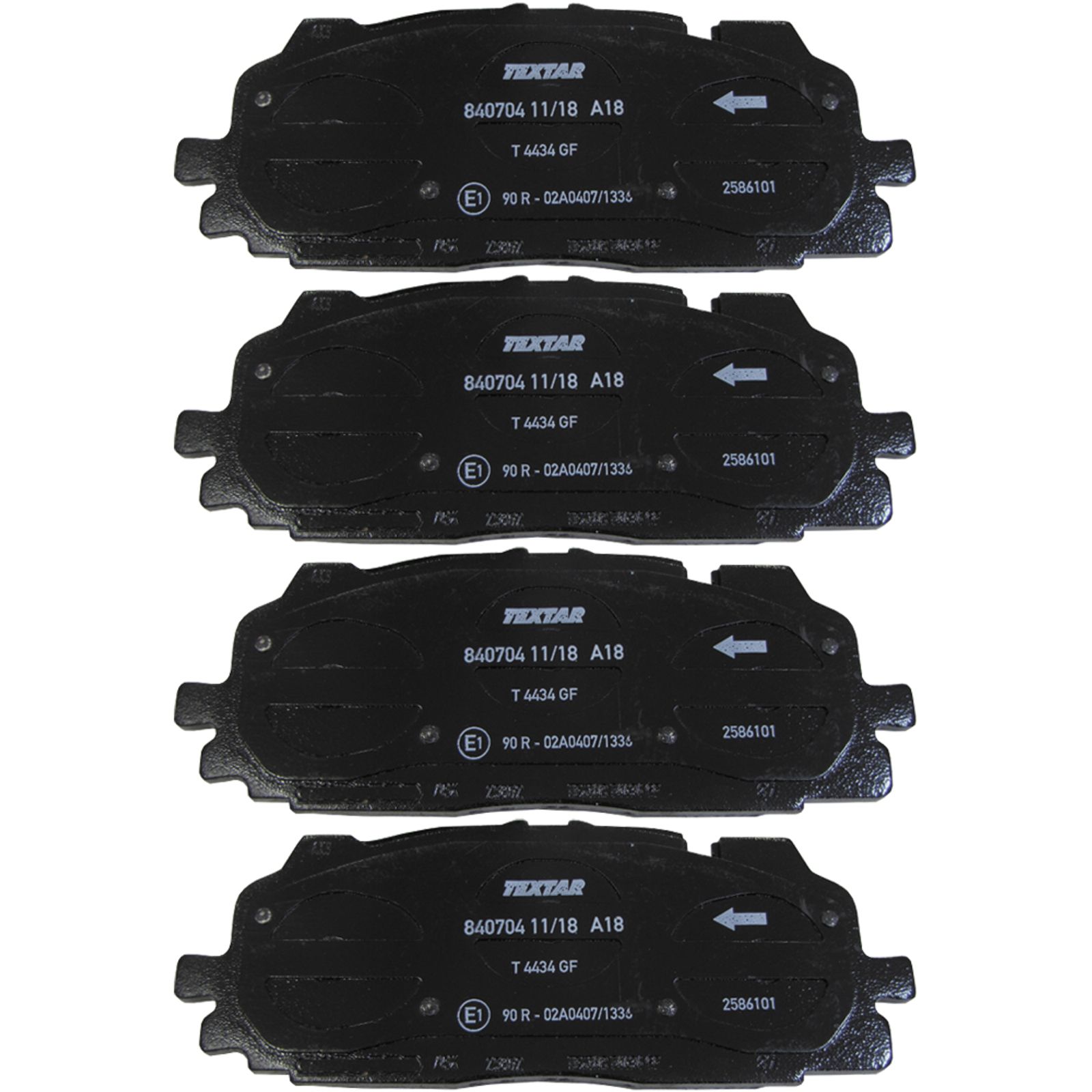 Pastilha Dianteira Audi Q5 2016-2022 Textar PDAU2586-28770 2586101