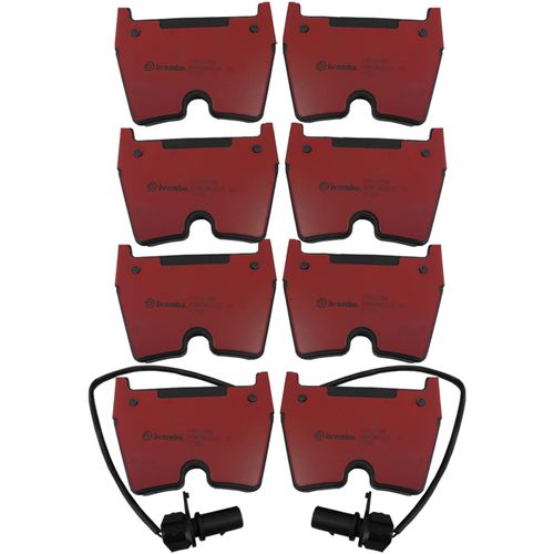 Pastilha Dianteira Cêramica Brembo Audi R8 2008-2017
