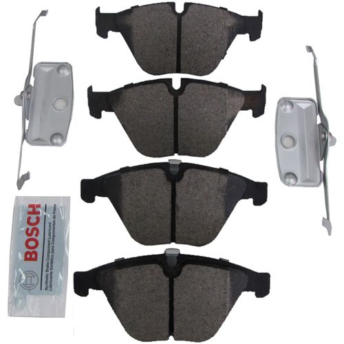 Pastilha Dianteira QuietCast Cerâmica Bosch BMW 545 2004-2005 Série E60 E61