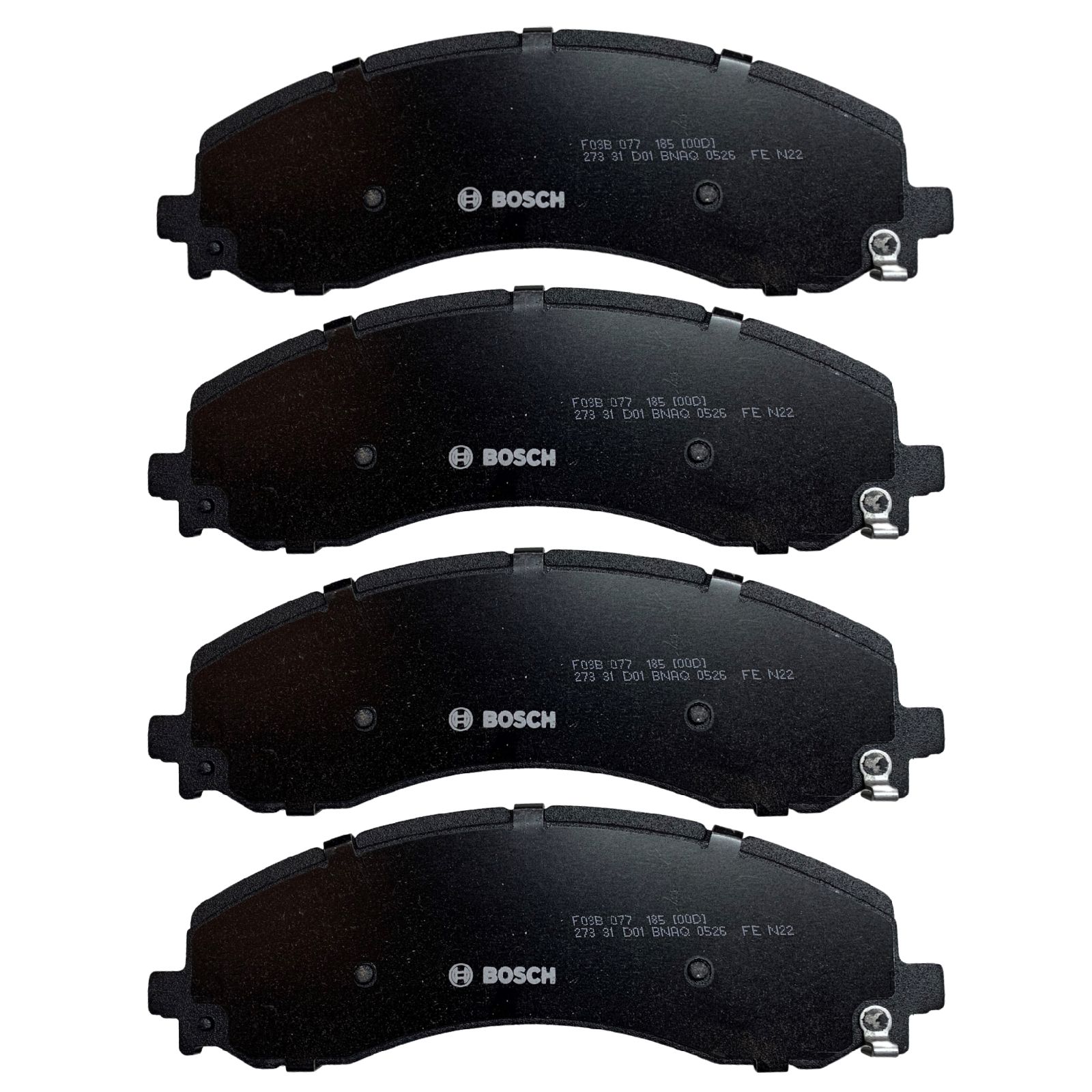 Pastilha Dianteira QuietCast Dodge Ram 2500 2019-2024 Bosch