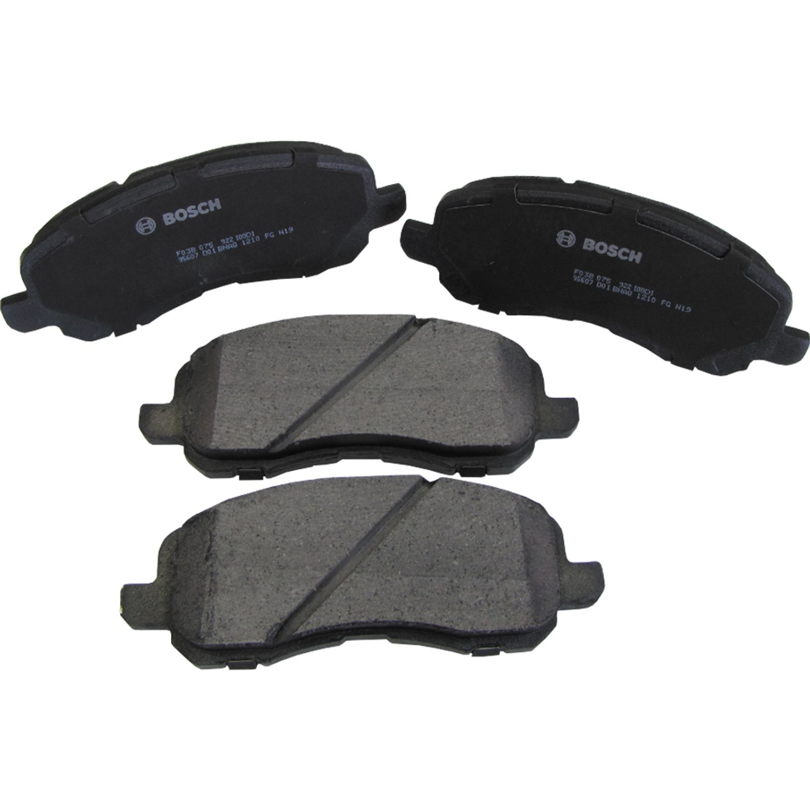 オリジナルパッチ3/9 Pastilha Dianteira Mitsubishi Outlander 2003-2019 Bosch PDCH0866