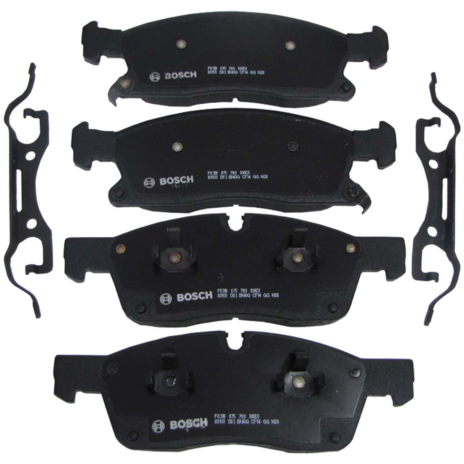 Pastilha Dianteira QuietCast Jeep Grand Cherokee 2010-2014 Bosch