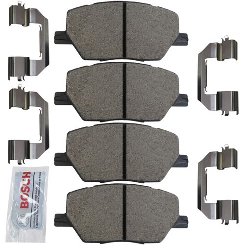 Pastilha Dianteira QuietCast Cerâmica Bosch Fiat Toro 2017-2023
