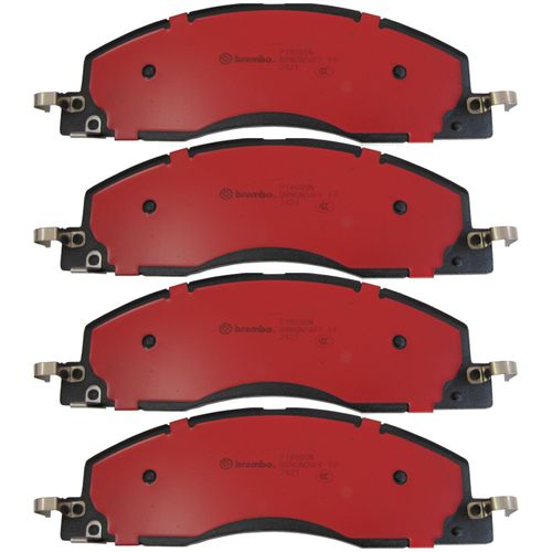 Pastilha Dianteira Cerâmica Brembo Dodge Ram 2500 2009-2018