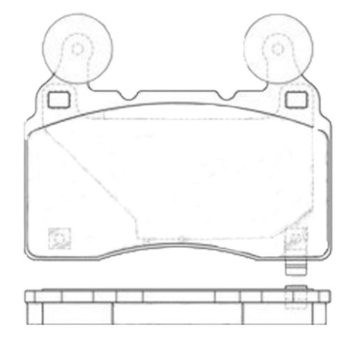 Pastilha Dianteira Centric Chevrolet Camaro 3.6 12v V6 2010-2014