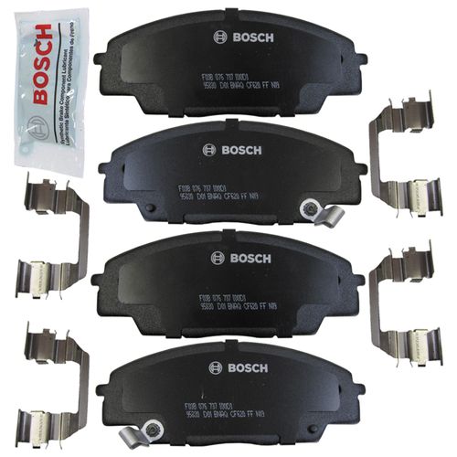 Pastilha Dianteira QuietCast Cerâmica Bosch Honda Civic SI 2.0 2007-2013