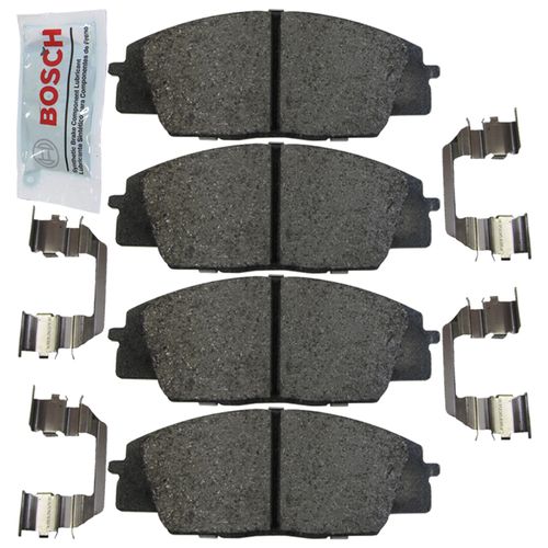 Pastilha Dianteira QuietCast Cerâmica Bosch Honda Civic SI 2.0 2007-2013