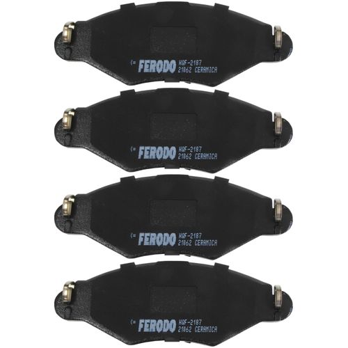 Pastilha Dianteira Cerâmica Ferodo Peugeot 206 2001-2010