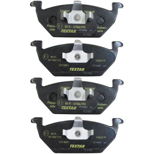 Pastilha Dianteira Textar Audi A1 1.8 TFSI 2011-2019 Chassi 8X