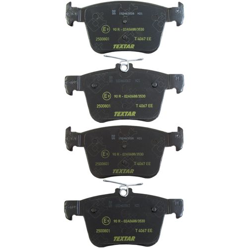 Pastilha Traseira Textar Volkswagen Passat 2014-2019 ALLTRACK (123mm)