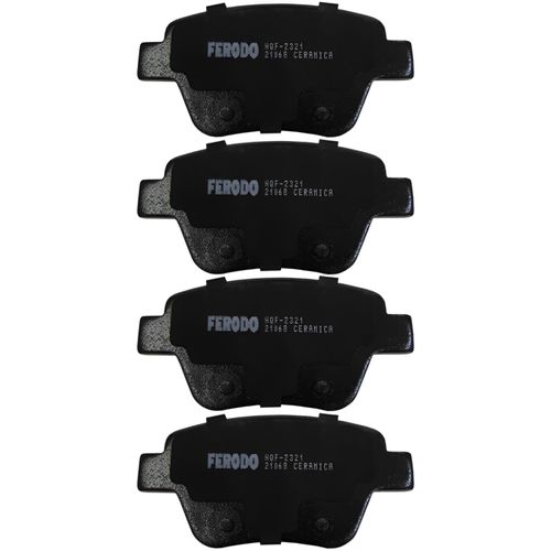 Pastilha Traseira Cerâmica Ferodo Volkswagen Fusca 2.0 TSI 2011-2016 (109mm)