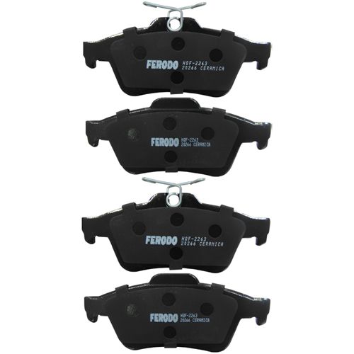 Pastilha Traseira Cerâmica Ferodo Ford Focus 2003-2019