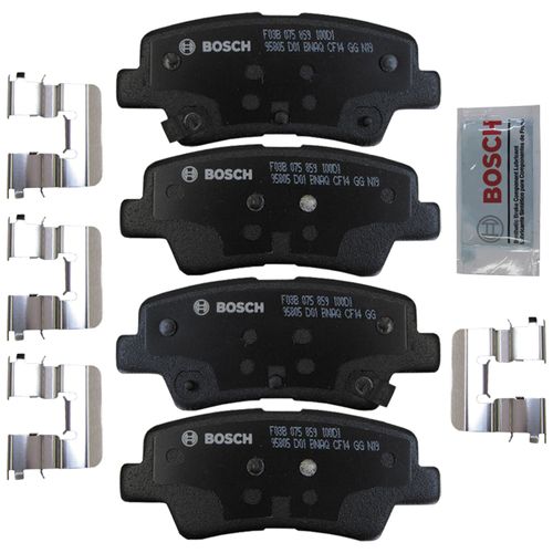 Pastilha Traseira QuietCast Cerâmica Bosch Hyundai Veloster 2011-2016