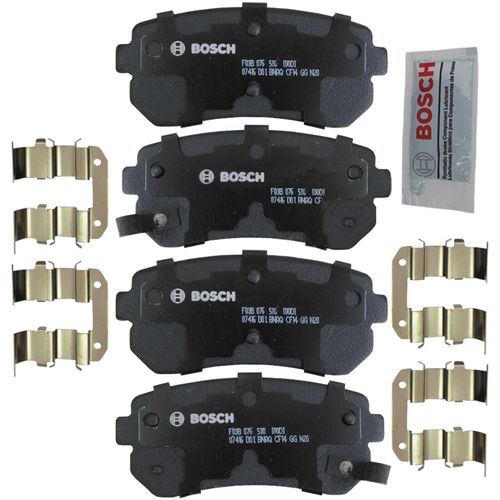 Pastilha Traseira QuietCast Cerâmica Bosch Hyundai IX35 2.0 2010-2020