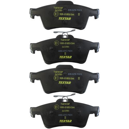 Pastilha Traseira Textar Ford Focus 2003-2012