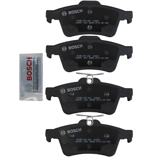 Pastilha Traseira QuietCast Cerâmica Bosch Ford Focus 2003-2012