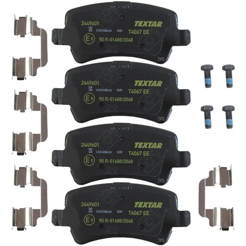 Pastilha Traseira Textar Land Rover Range Rover Evoque 2012-2017