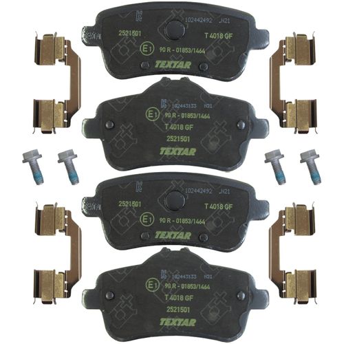 Pastilha Traseira Textar Mercedes-Benz GLE-400 2011-2019 Série W166