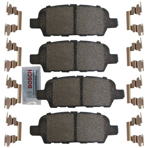 Pastilha Traseira QuietCast Cerâmica Bosch Nissan X-Trail 2001-2013