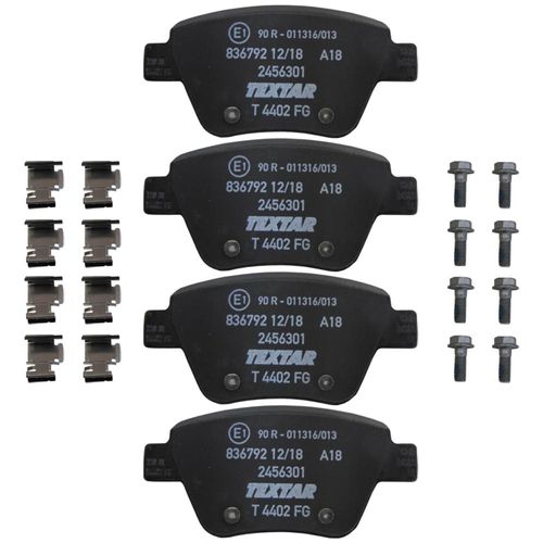 Pastilha Traseira Textar Audi A1 2011-2019 (109mm)