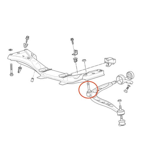 Pivô Dianteiro APlus BMW 328 1994-1999 Série E36