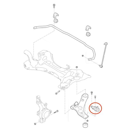 Pivô Dianteiro APlus Hyundai Santa Fé 2015-2015