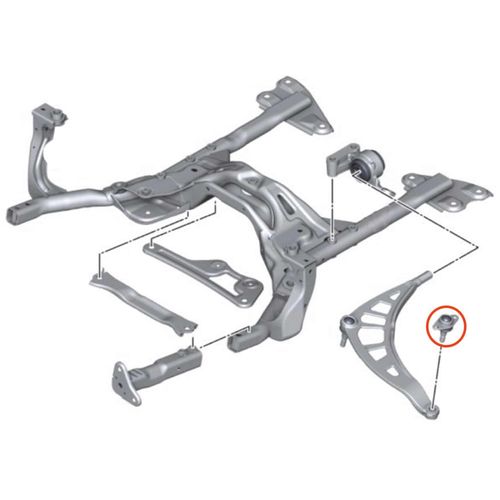 Pivo Dianteiro APlus Mini Paceman 2012-2016 (externo) Série R61