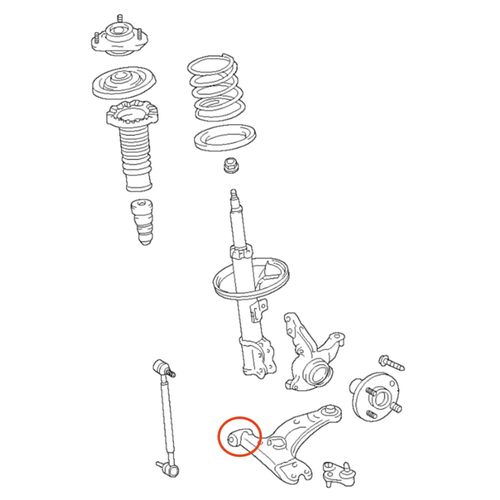 Pivô Dianteiro APlus Toyota Rav4 2006-2015