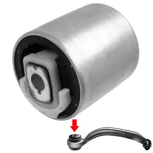Bucha Braço Dianteiro Inferior Curvo Mapco Audi A4 2002-2005 Chassi B6