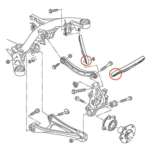 Bucha Ext. Braço Traseiro Superior APlus Volkswagen Touareg 2011-2018