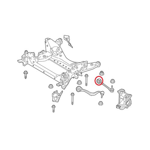 Bucha Braço Reto APlus BMW X4 2018-2023 Série G02