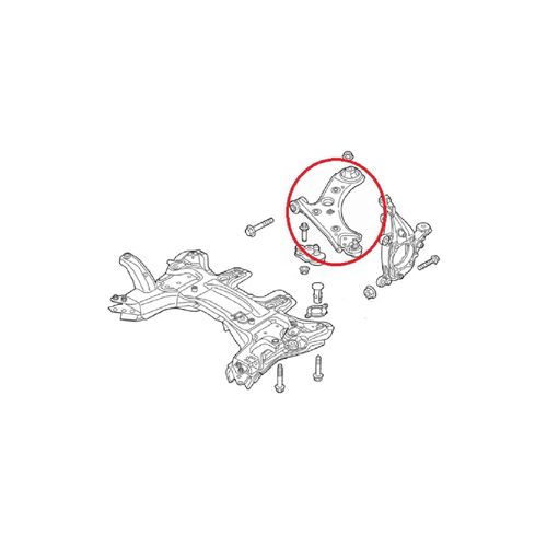 Bandeja Dianteira APlus Jeep Compass 4x4 2016-2023 (Lado direito)