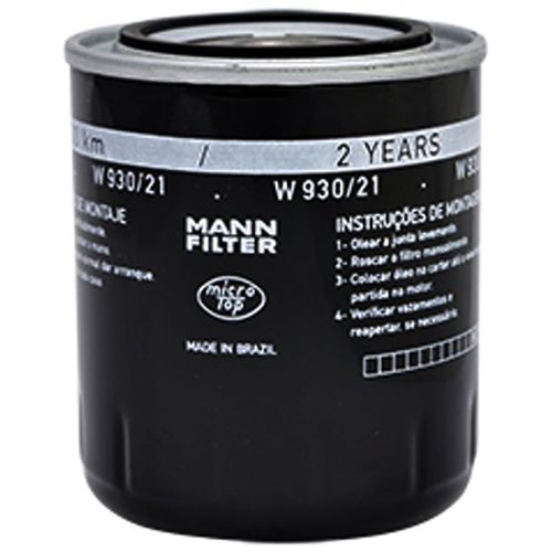 Filtro Óleo Mann Audi A4 2.4 1994-2008