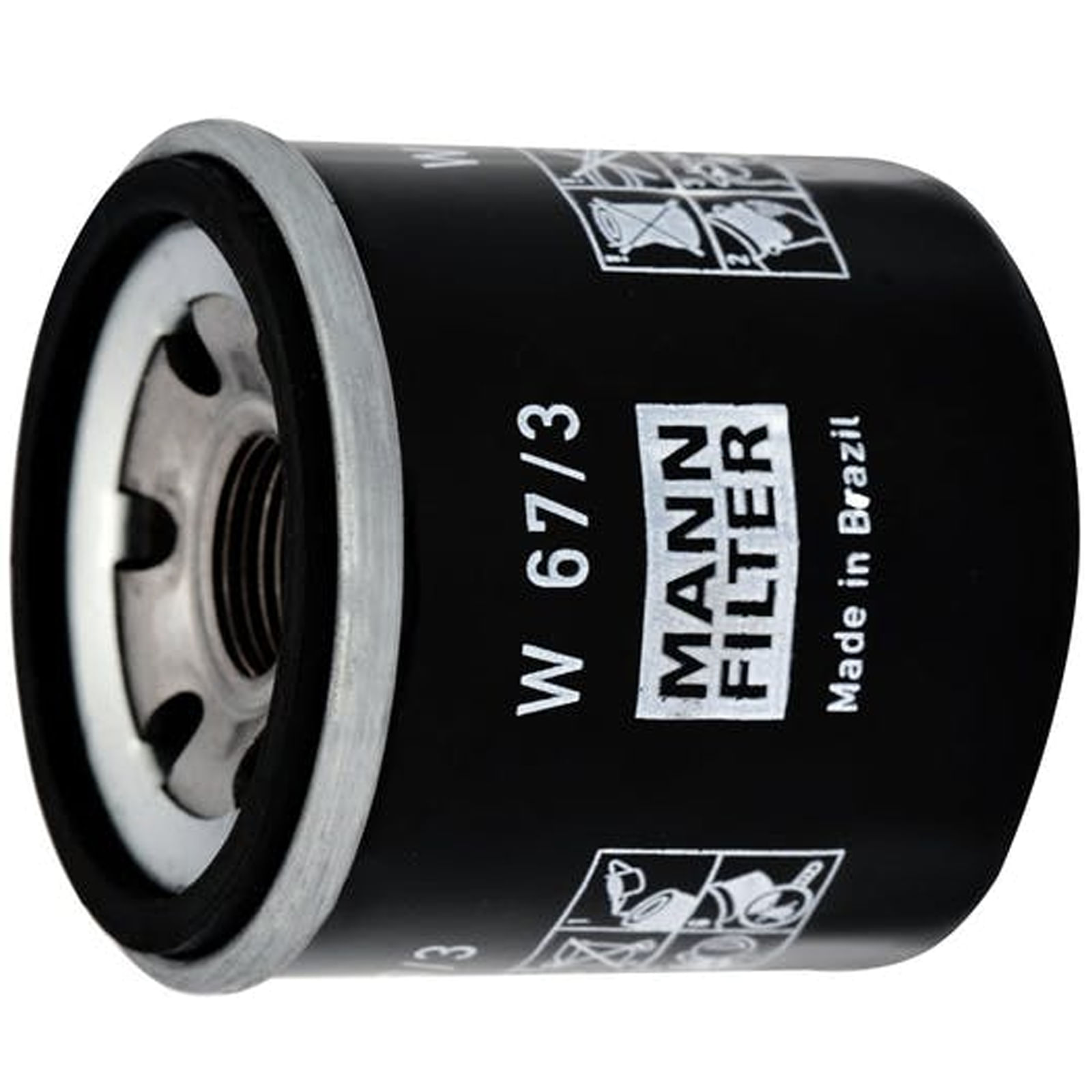 Filtro Óleo Nissan Tiida 1.8 Gasolina 2007-2009 Mann FONS0673