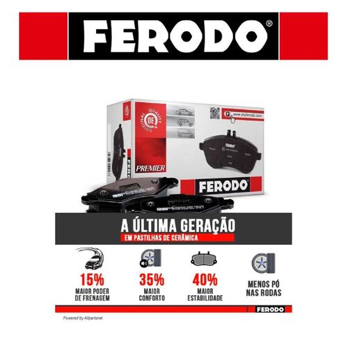 Pastilha Dianteira Ferodo Nissan Frontier 2022-2025