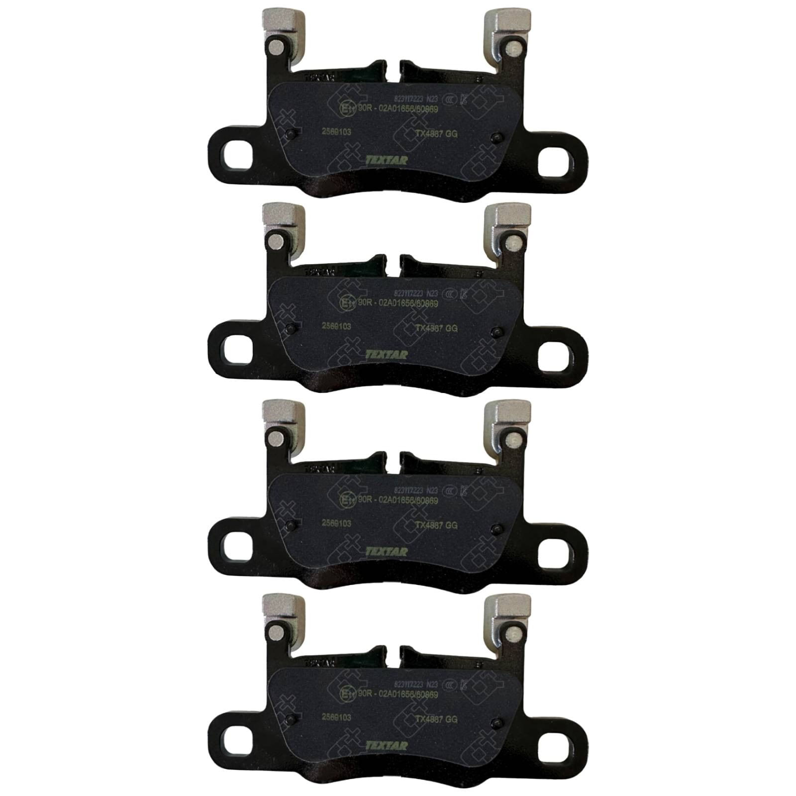 Pastilha Traseira Porsche 911 2019-2025 992 Textar PTPO9103-53462