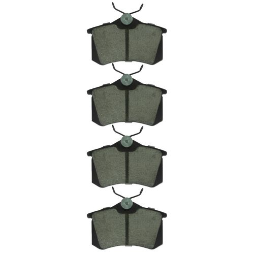 Pastilha Traseira QuietCast Cerâmica Bosch Peugeot 307 1.6 2002-2012 (87mm)