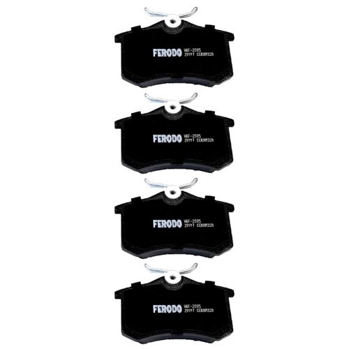 Pastilha Traseira Cerâmica Ferodo Audi A1 1.4 2011-2020 (87mm)