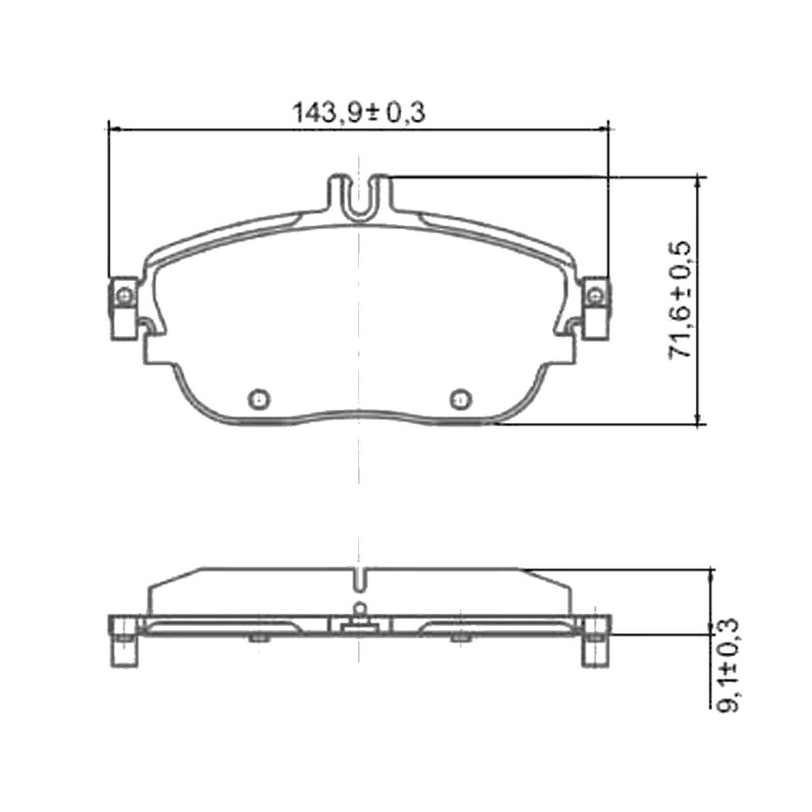 Pastilha Dianteira Cerâmica Mercedes-Benz A-200 2012-2018 Série